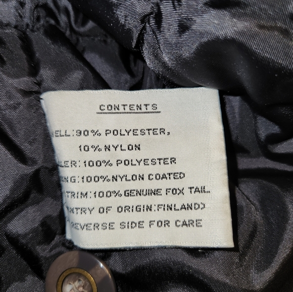 Fleet Street Limited Womens Coat Brown Polyester Long Sleeve Snap Button Sz L. - Picture 13 of 15